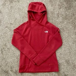North Face hooded sweatshirt